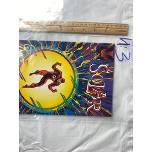 Solar Man of the Atom Comic Book #7 Acclaim Comics 1990s Vintage